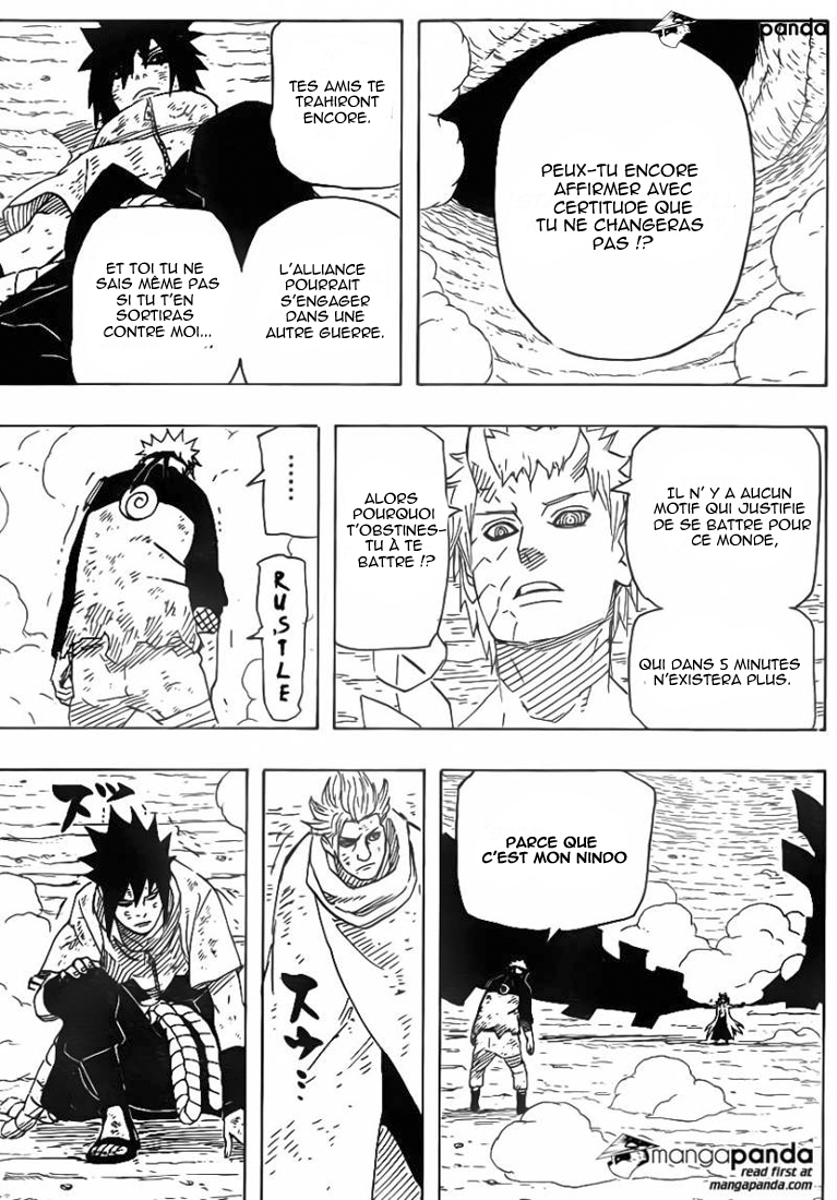 Lecture en ligne Naruto 650 page 16